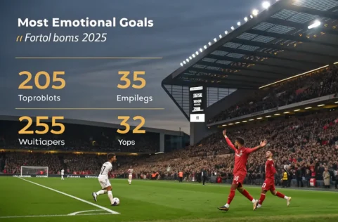 Хайлайты года: самые эмоциональные голы и моменты 2025 в футболе