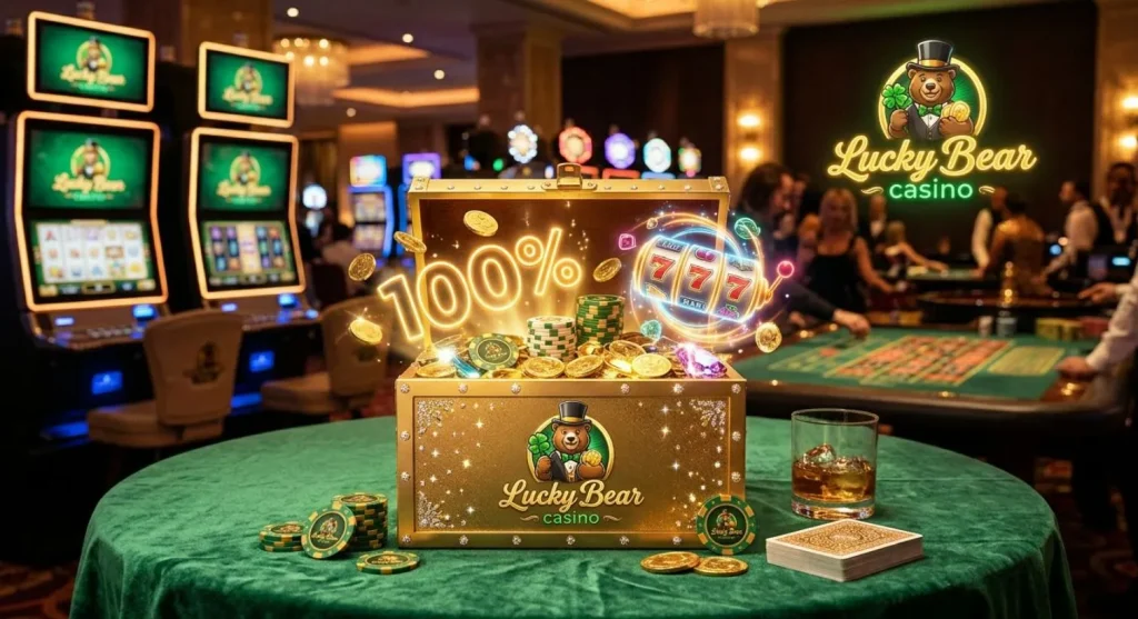 Приветственный пакет Lucky Bear casino